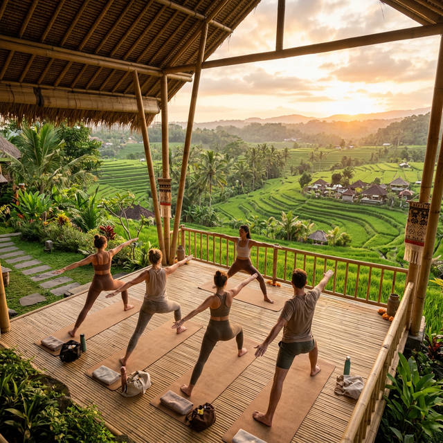 Yoga retreat in Bali